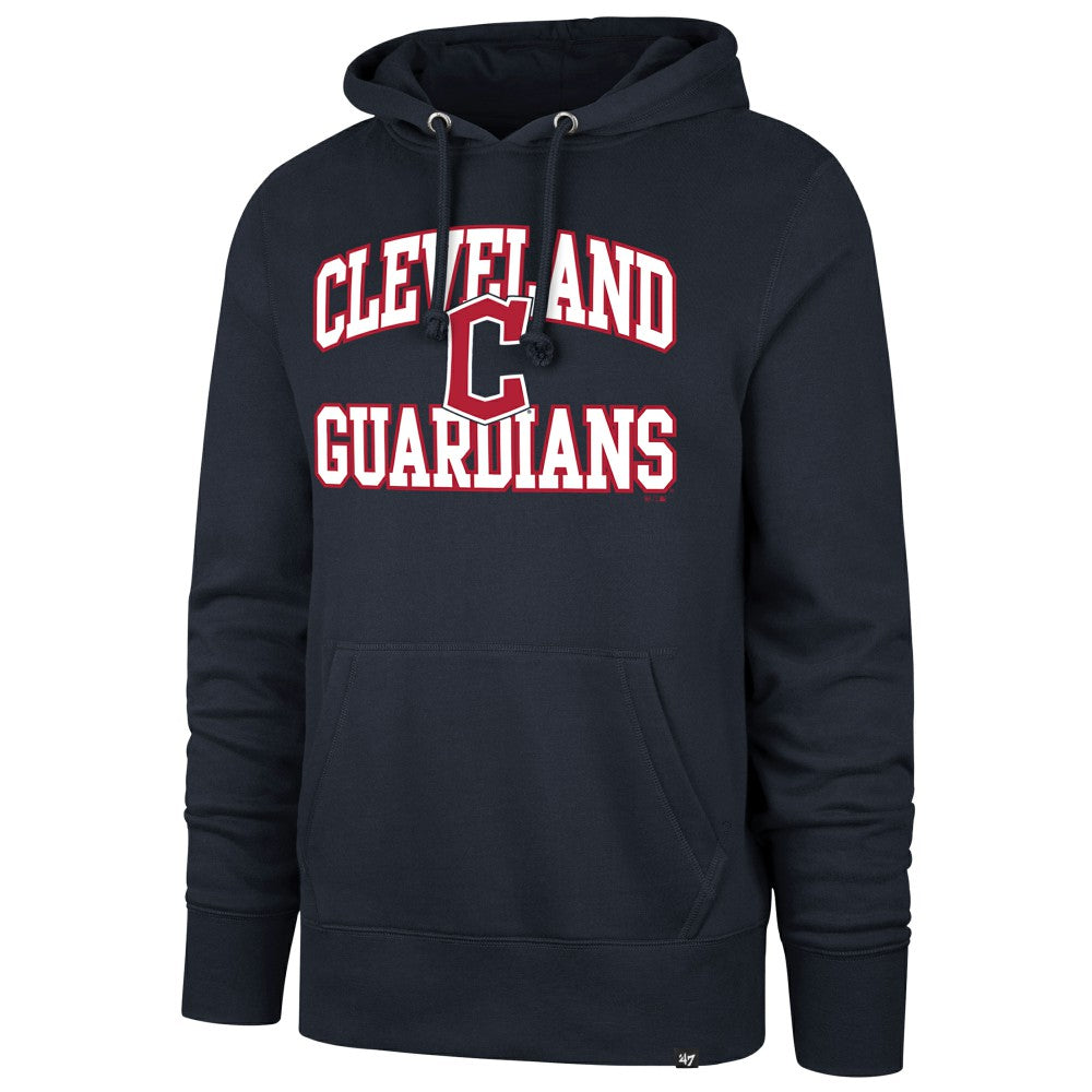 Cleveland Guardians '47  Velocity Headline Pullover Hoodie - MLB Hoodies