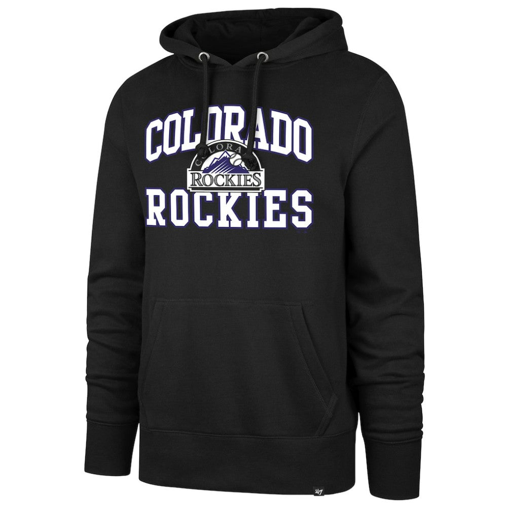 Colorado Rockies '47  Velocity Headline Pullover Hoodie - MLB Hoodies