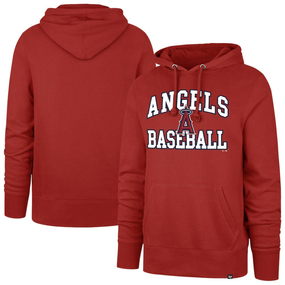 Los Angeles Angels '47  Velocity Headline Pullover Hoodie - MLB Hoodies