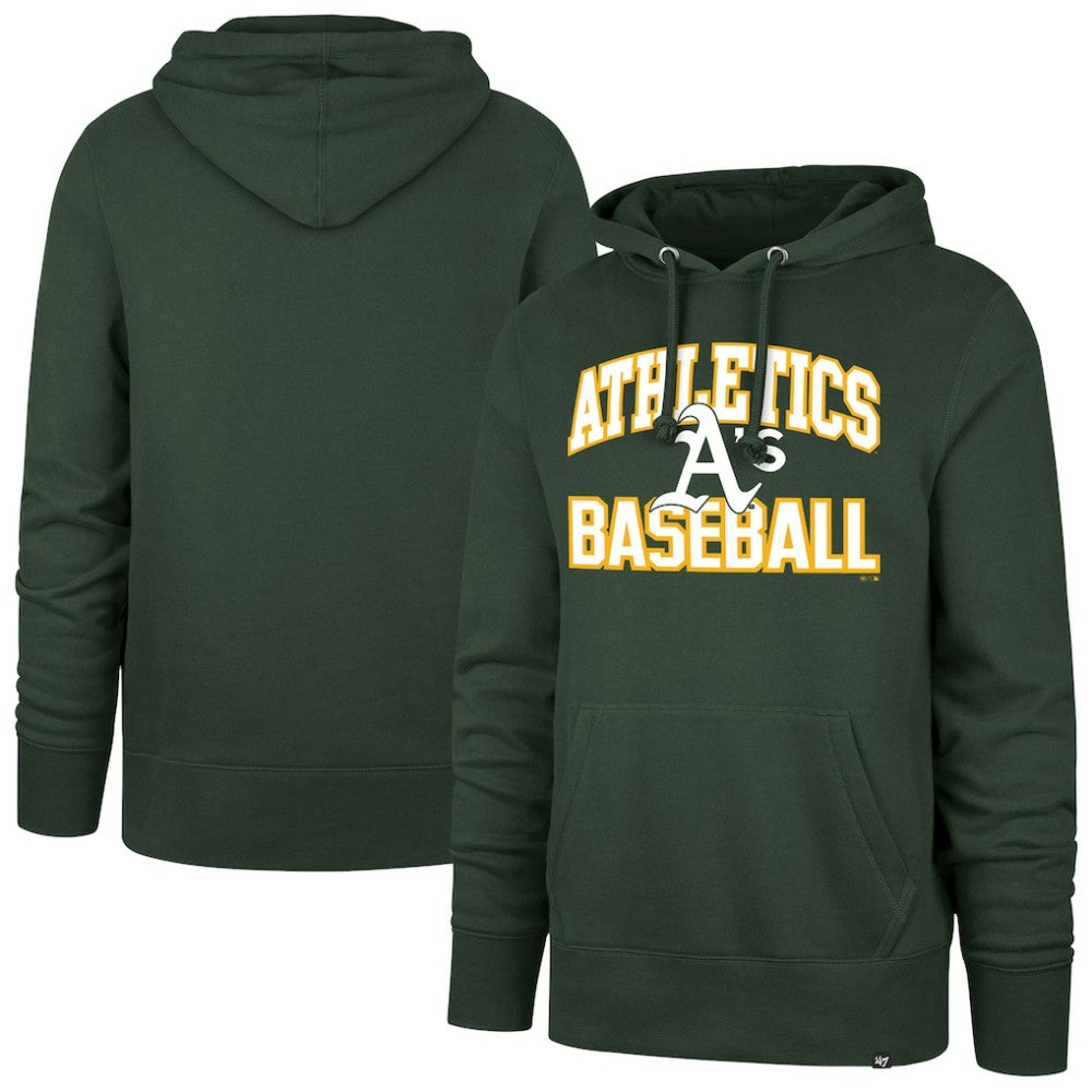 Athletics '47  Velocity Headline Pullover Hoodie - MLB Hoodies
