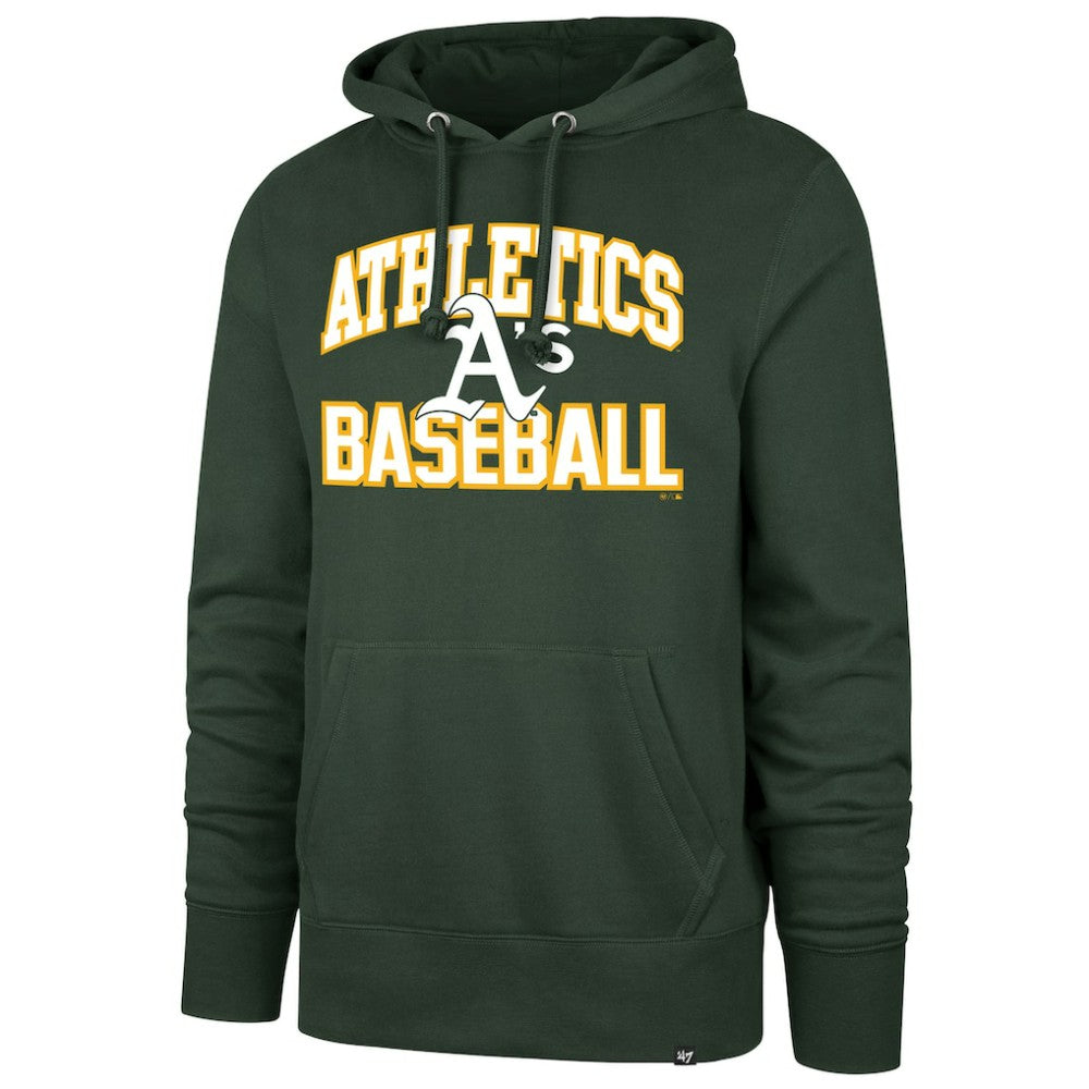 Athletics '47  Velocity Headline Pullover Hoodie - MLB Hoodies