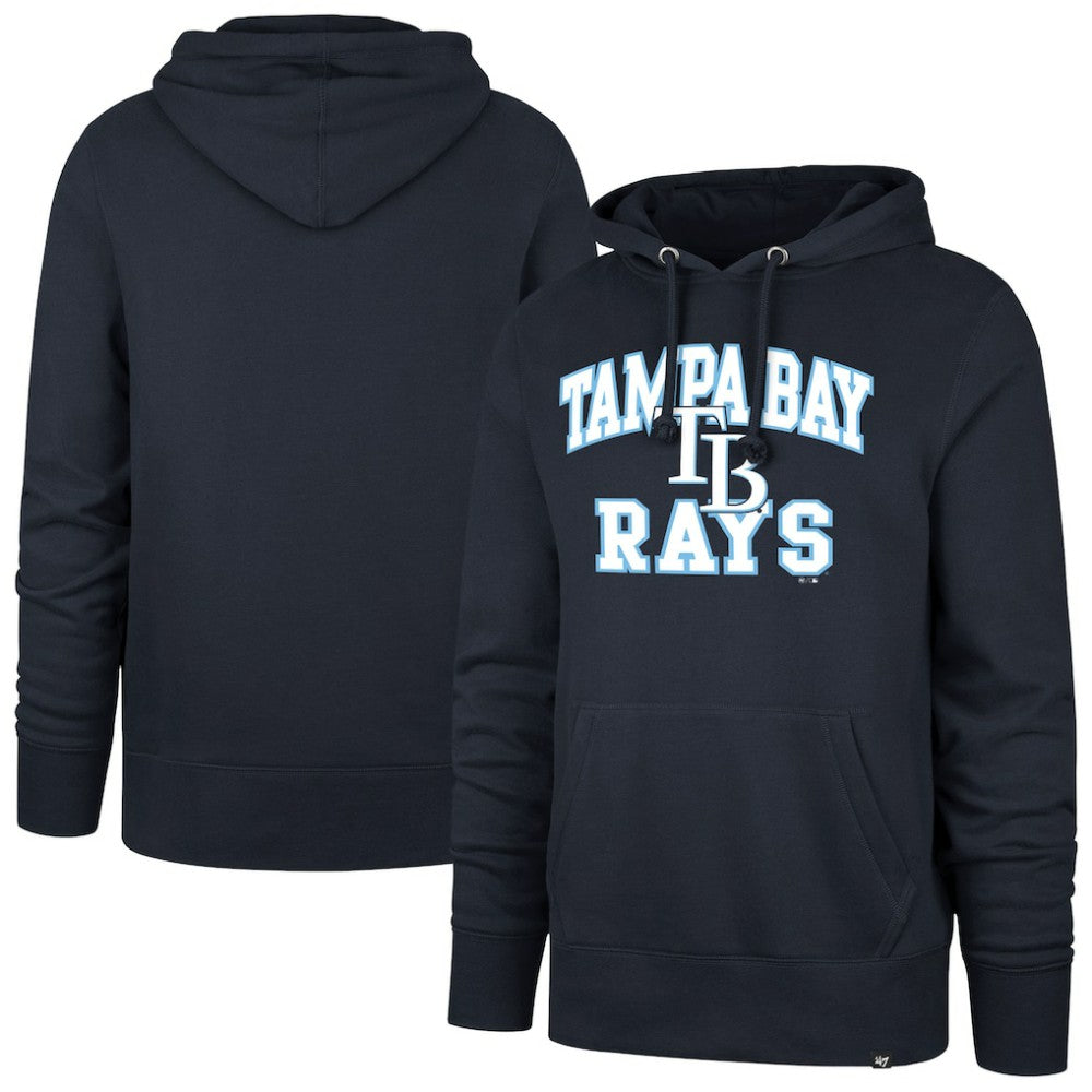 Tampa Bay Rays '47  Velocity Headline Pullover Hoodie - MLB Hoodies