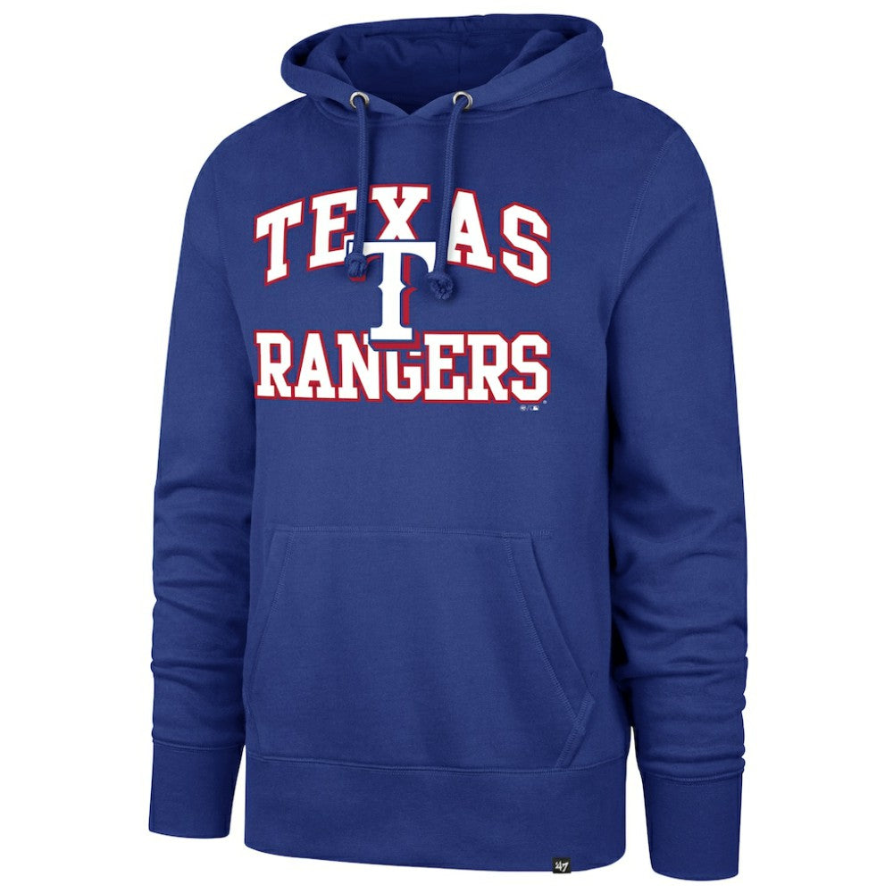 Texas Rangers '47  Velocity Headline Pullover Hoodie - MLB Hoodies