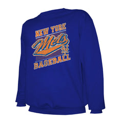 New York Mets Stitches Lightweight Crew Sweatshirt - MLB Sweatshirts