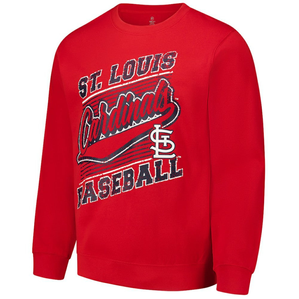 St. Louis Cardinals Stitches Lightweight Crew Sweatshirt - MLB Sweatshirts