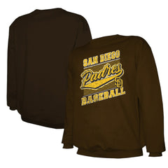 San Diego Padres Stitches Lightweight Crew Sweatshirt - MLB Sweatshirts