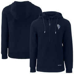 Kansas City Royals Cutter & Buck Roam Eco Recycled Half-Zip Pullover Hoodie - MLB Hoodies