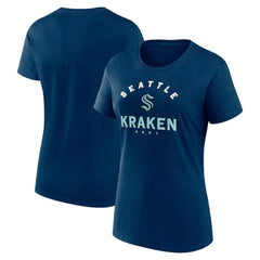 Seattle Kraken Logo Athletic Women's Unrivaled T-Shirt -  NHL T-shirts