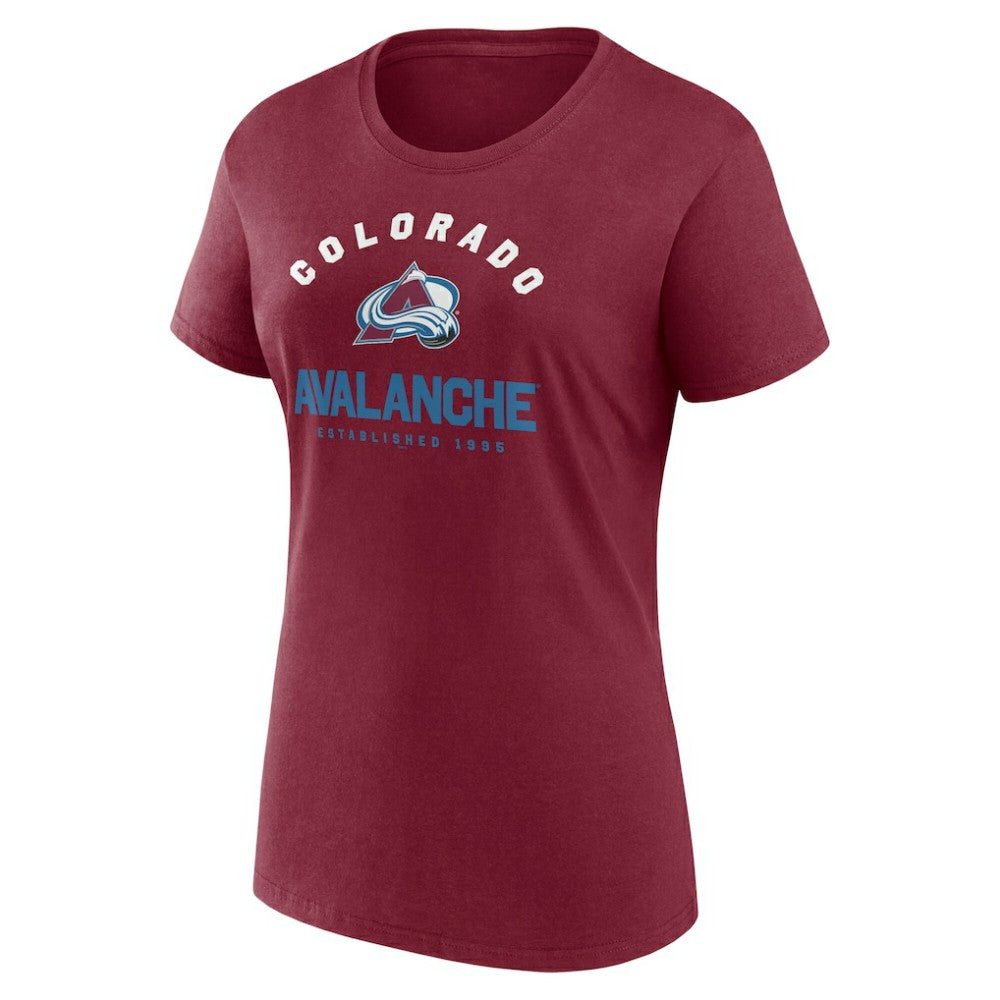 Colorado Avalanche Logo Athletic Women's Unrivaled T-Shirt -  NHL T-shirts
