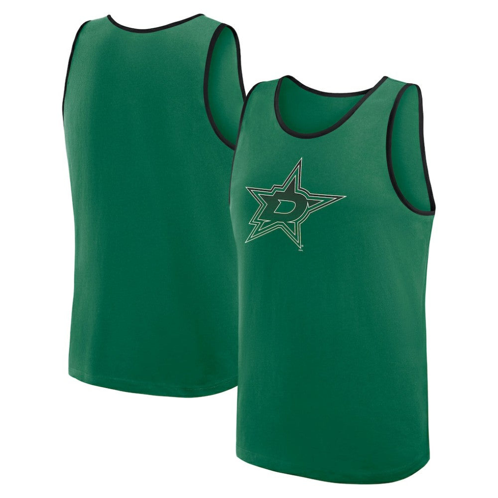 Dallas Stars Logo Athletic Unmatched Success Tank Top -  NHL Tank Top