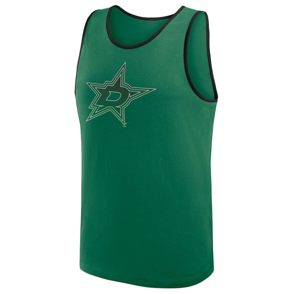 Dallas Stars Logo Athletic Unmatched Success Tank Top -  NHL Tank Top