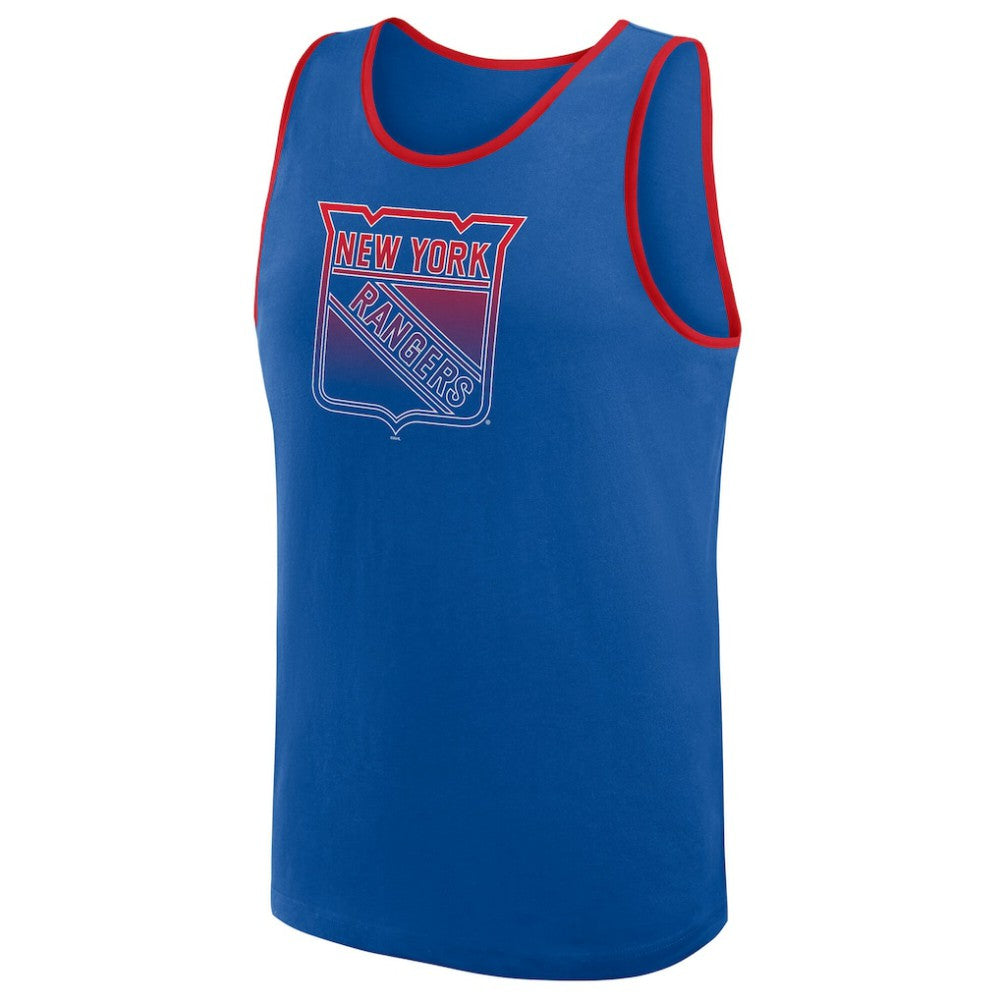 New York Rangers Logo Athletic Unmatched Success Tank Top -  NHL Tank Top
