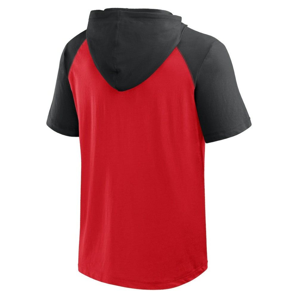New Jersey Devils Logo Athletic Prime Raglan Short Sleeve Pullover Hoodie -  NHL Jerseys