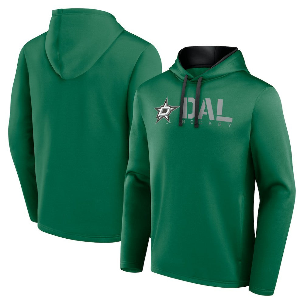 Dallas Stars Logo Athletic Head Start Pullover Hoodie -  NHL Hoodies
