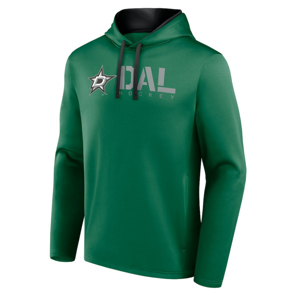 Dallas Stars Logo Athletic Head Start Pullover Hoodie -  NHL Hoodies