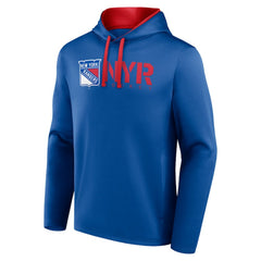 New York Rangers Logo Athletic Head Start Pullover Hoodie -  NHL Hoodies