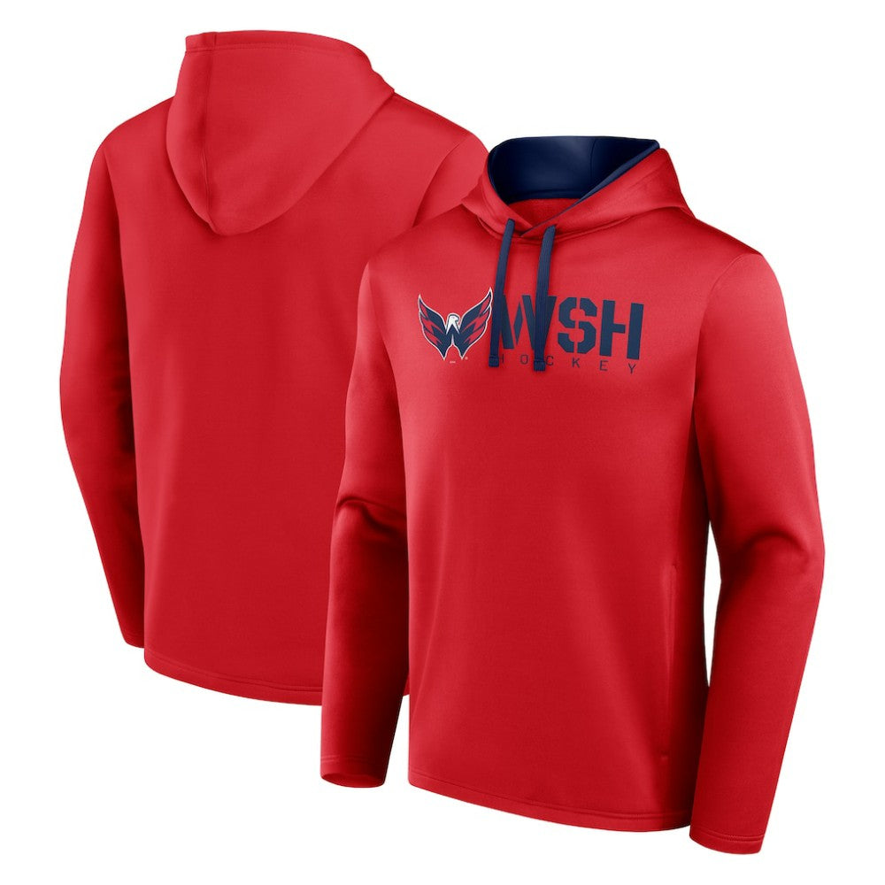 Washington Capitals Logo Athletic Head Start Pullover Hoodie -  NHL Hoodies