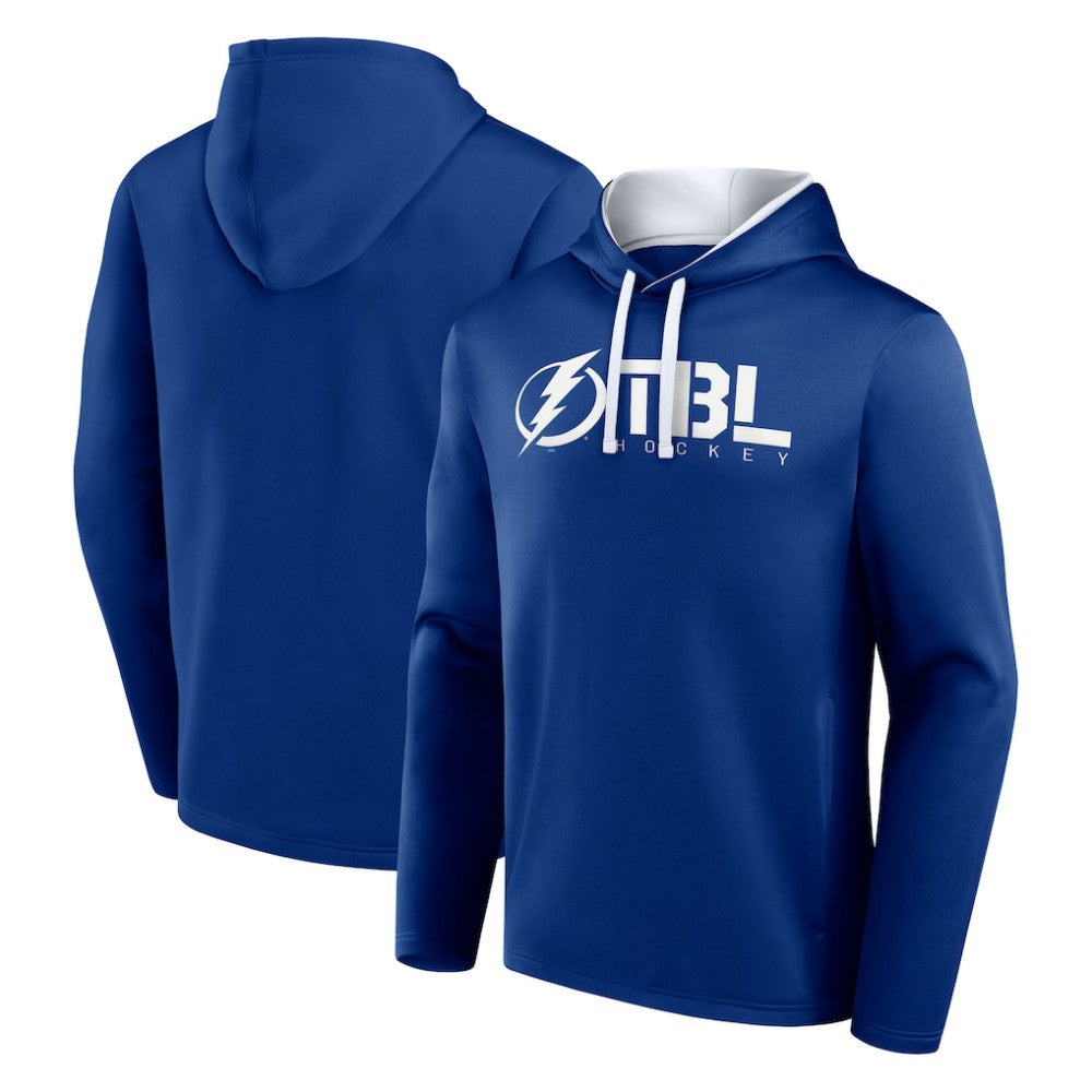 Tampa Bay Lightning Logo Athletic Head Start Pullover Hoodie -  NHL Hoodies