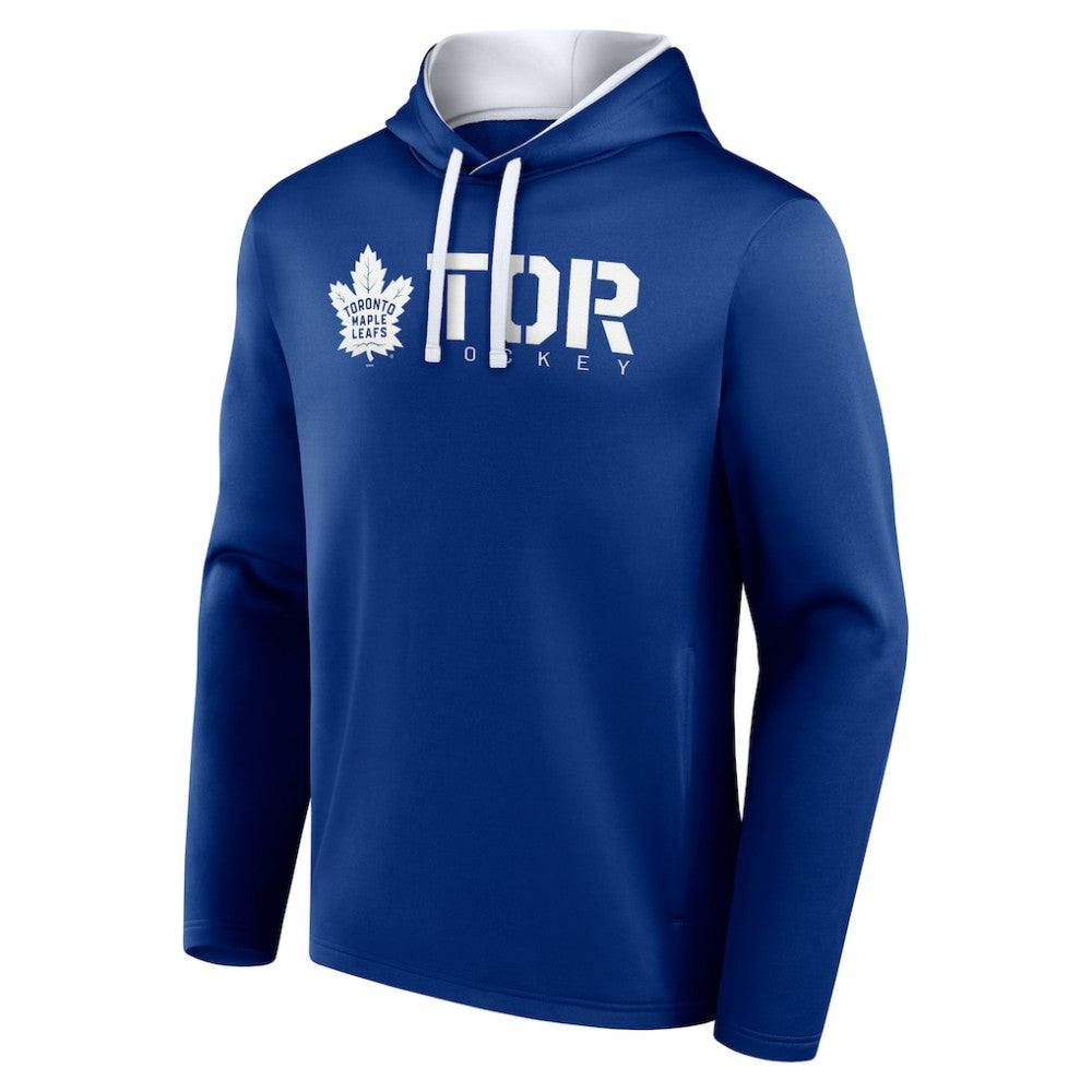 Toronto Maple Leafs Logo Athletic Head Start Pullover Hoodie -  NHL Hoodies