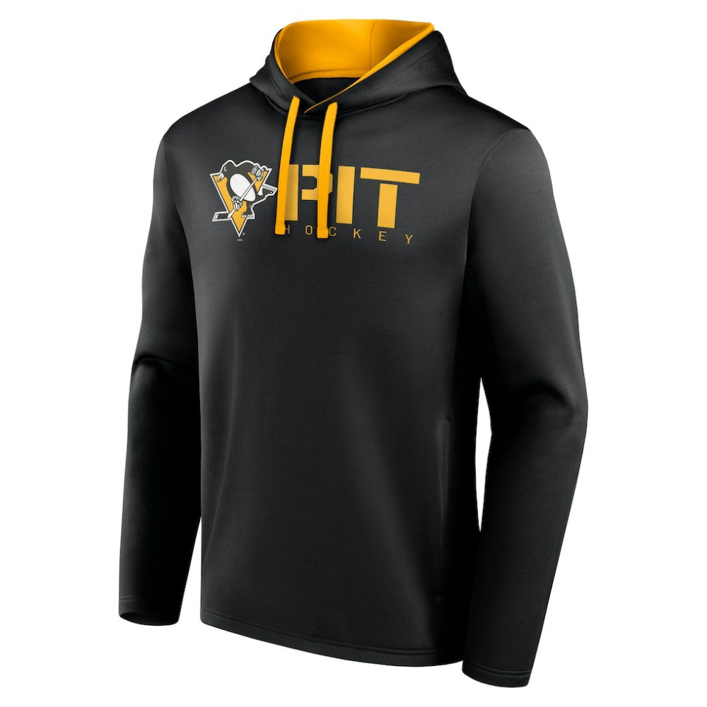 Pittsburgh Penguins Logo Athletic Head Start Pullover Hoodie -  NHL Hoodies