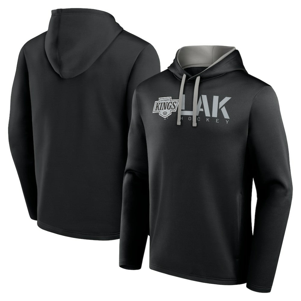 Los Angeles Kings Logo Athletic Head Start Pullover Hoodie -  NHL Hoodies