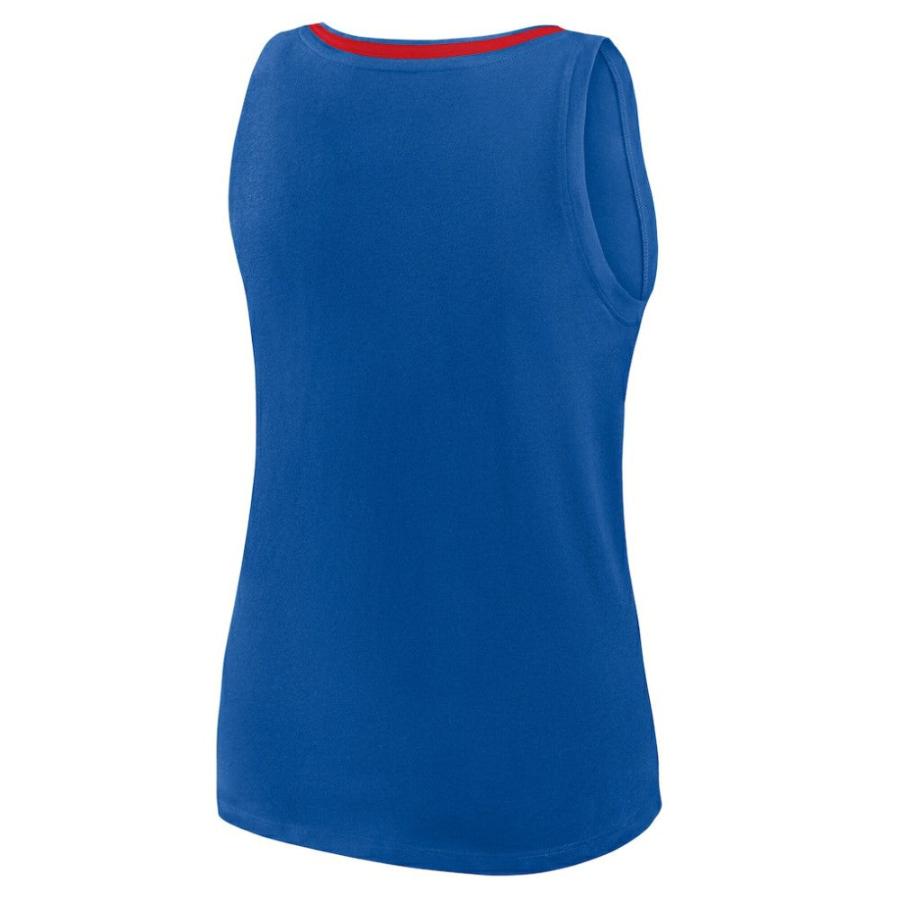 New York Rangers Logo Athletic Women's Stellar Win V-Neck Tank Top -  NHL Tank Top