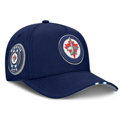 Winnipeg Jets Fanatics 2025 NHL Draft Authentic Pro On-Stage Podium A-Frame Adjustable Hat -  NHL Hats