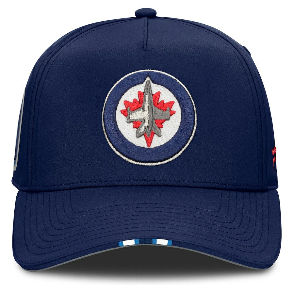 Winnipeg Jets Fanatics 2025 NHL Draft Authentic Pro On-Stage Podium A-Frame Adjustable Hat -  NHL Hats