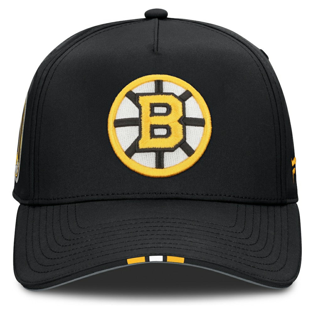 Boston Bruins Fanatics 2025 NHL Draft Authentic Pro On-Stage Podium A-Frame Adjustable Hat -  NHL Hats