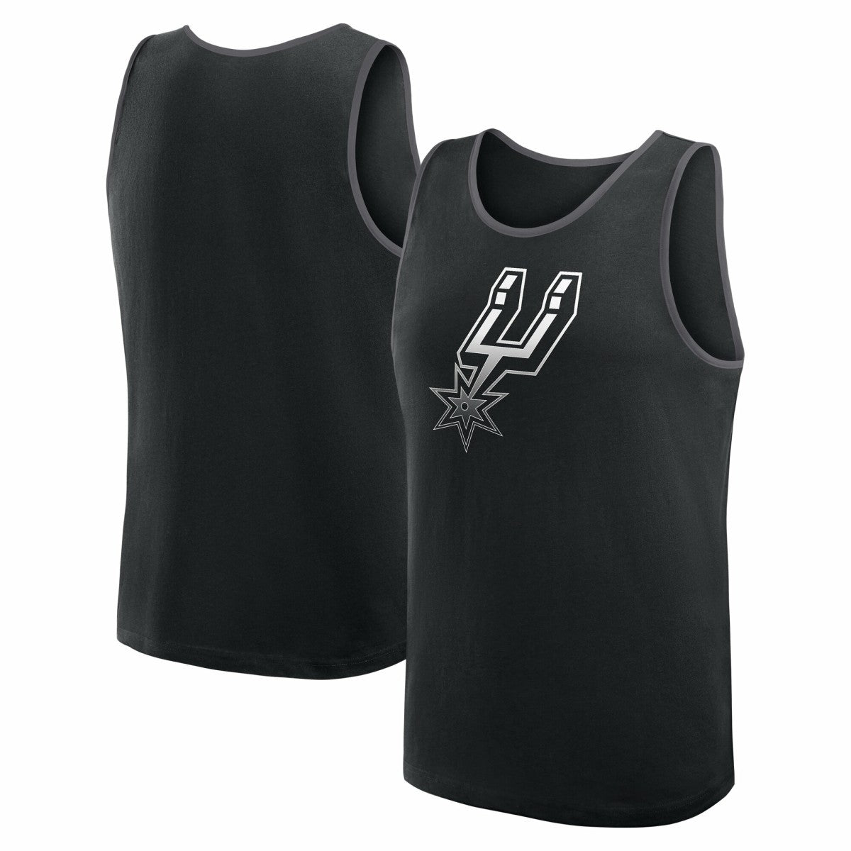 Black San Antonio Spurs Logo Athletic Unmatched Success Tank Top | NBA