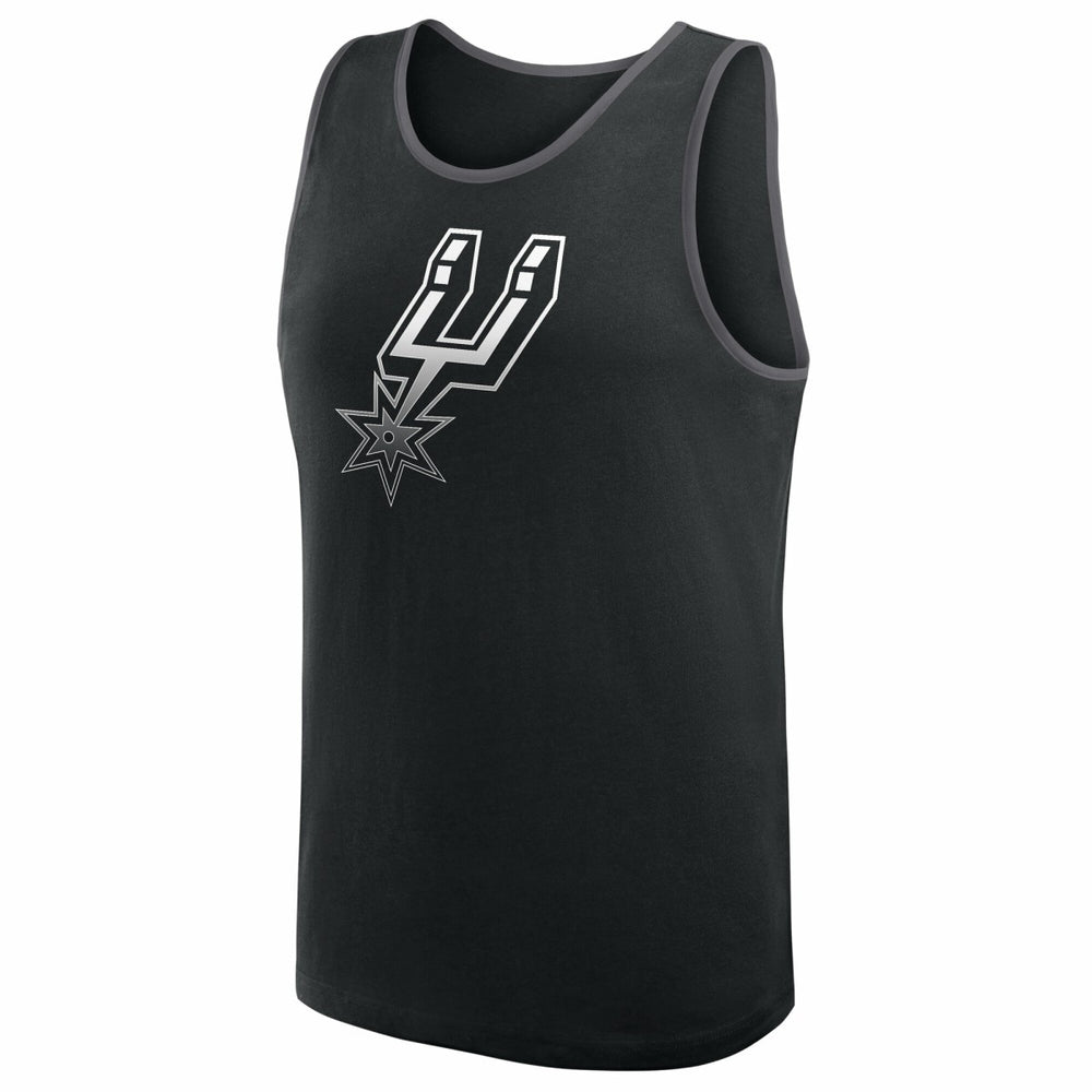Black San Antonio Spurs Logo Athletic Unmatched Success Tank Top | NBA