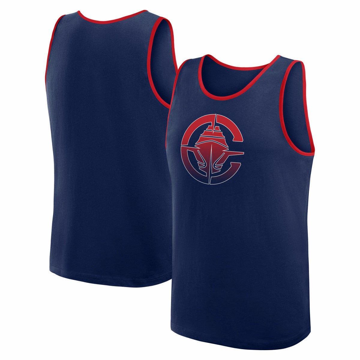 Navy LA Clippers Logo Athletic Unmatched Success Tank Top | NBA