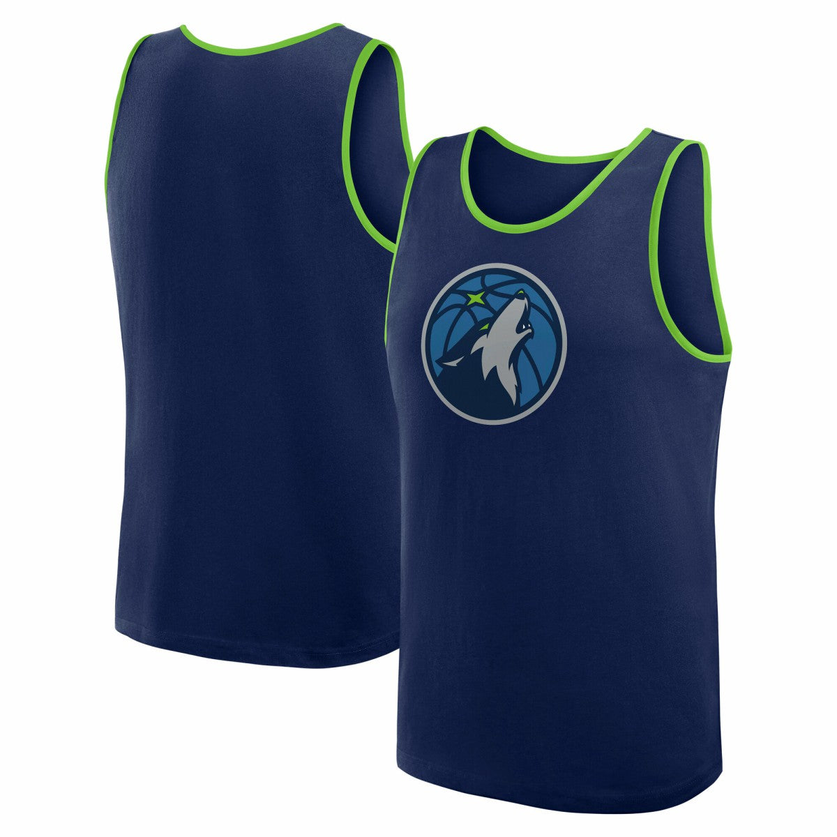 Navy Minnesota Timberwolves Logo Athletic Unmatched Success Tank Top | NBA
