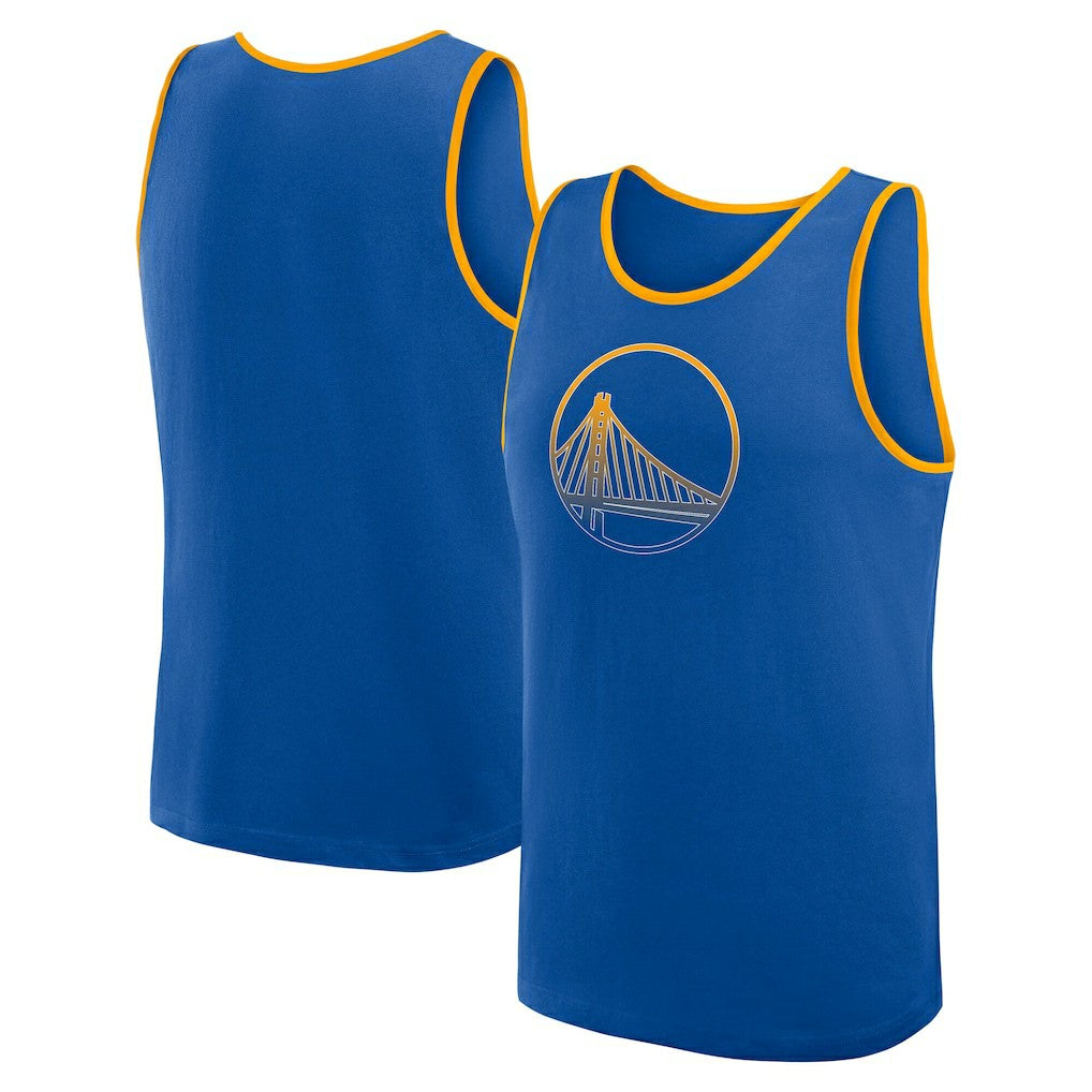 Royal Golden State Warriors Logo Athletic Unmatched Success Tank Top sale | NBA