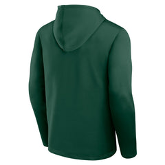 Hunter Green Milwaukee Bucks Logo Athletic Head Start Pullover Hoodie | NBA