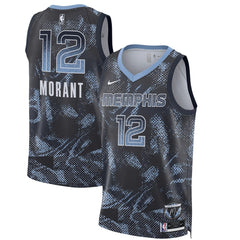 Navy Ja Morant Memphis Grizzlies Unisex 2025 Select Series Swingman Player Jersey | NBA