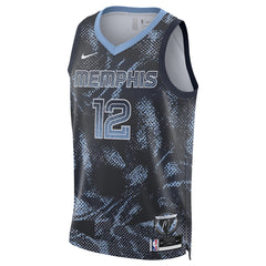 Navy Ja Morant Memphis Grizzlies Unisex 2025 Select Series Swingman Player Jersey | NBA
