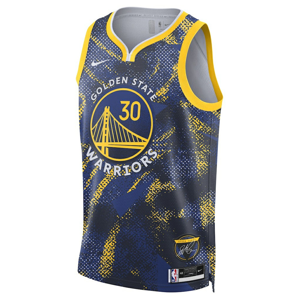 Royal Stephen Curry Golden State Warriors Unisex 2025 Select Series Swingman Player Jersey sale | NBA