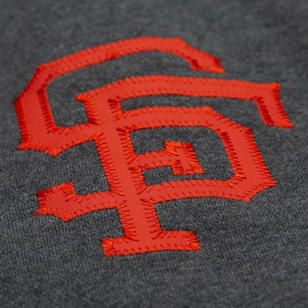 Willie Mays San Francisco Giants Mitchell & Ness Legends Collection Vintage Logo Name & Number Fleece Pullover Sweatshirt - MLB Pullover