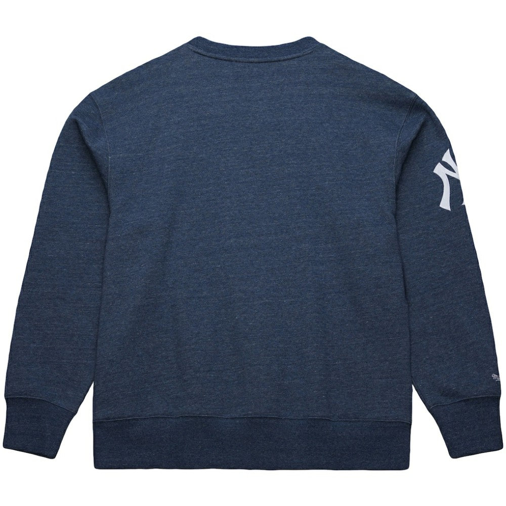 Derek Jeter New York Yankees Mitchell & Ness Legends Collection Vintage Logo Fleece Name & Number Pullover Sweatshirt - MLB Pullover