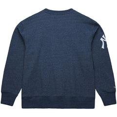 Derek Jeter New York Yankees Mitchell & Ness Legends Collection Vintage Logo Fleece Name & Number Pullover Sweatshirt - MLB Pullover