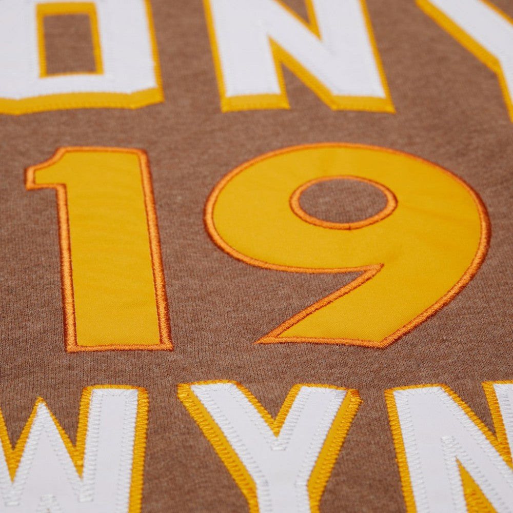 Tony Gwynn San Diego Padres Mitchell & Ness Legends Collection Vintage Logo Name & Number Fleece Pullover Sweatshirt - MLB Pullover