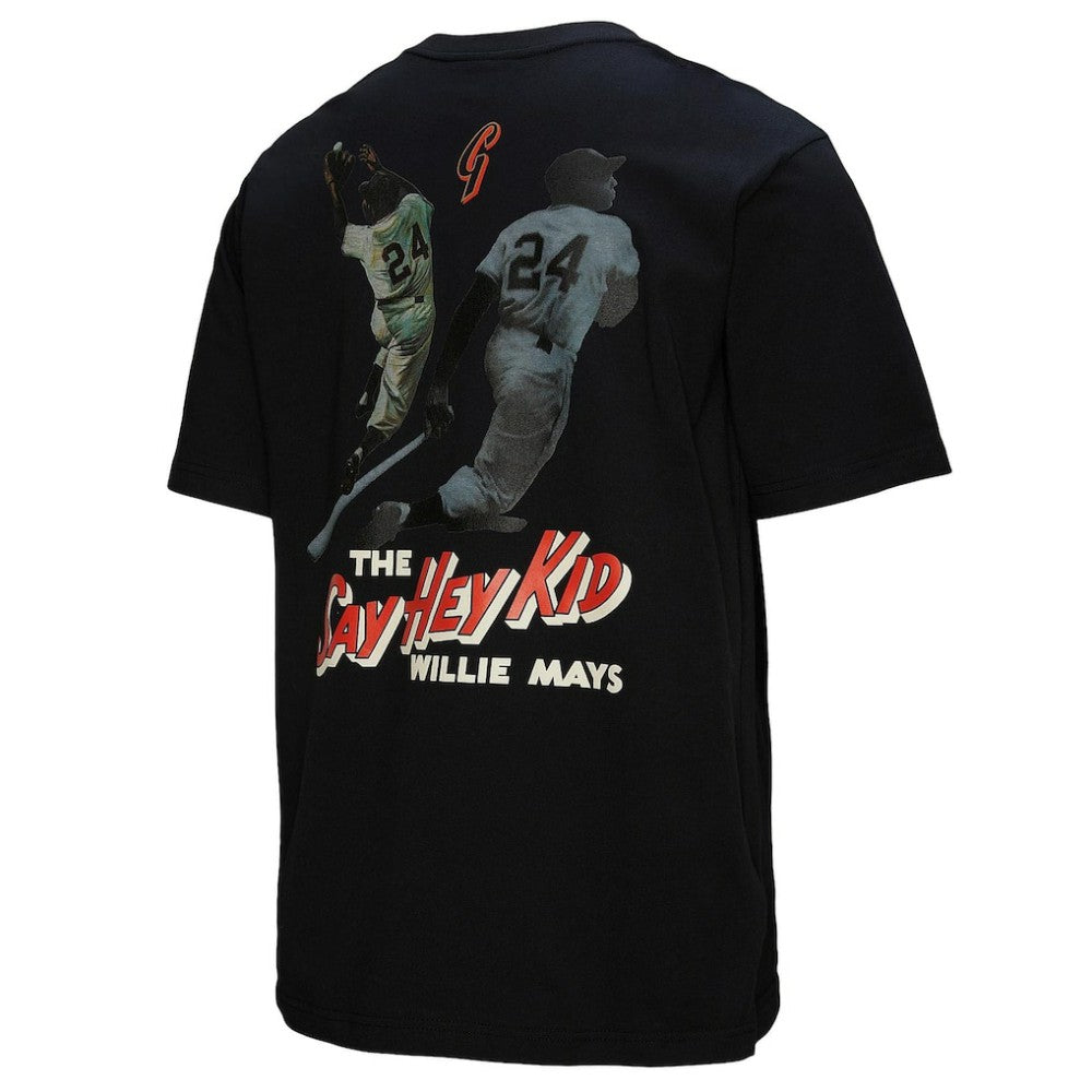 Willie Mays San Francisco Giants Mitchell & Ness Legends Collection Vintage Logo T-Shirt - MLB T-shirts