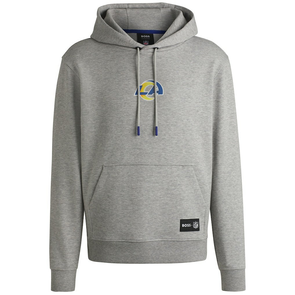 Los Angeles Rams Hugo Boss Unisex Woodson Tri-Blend Hoodie | NFL Outlet