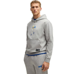 Los Angeles Rams Hugo Boss Unisex Woodson Tri-Blend Hoodie | NFL Outlet