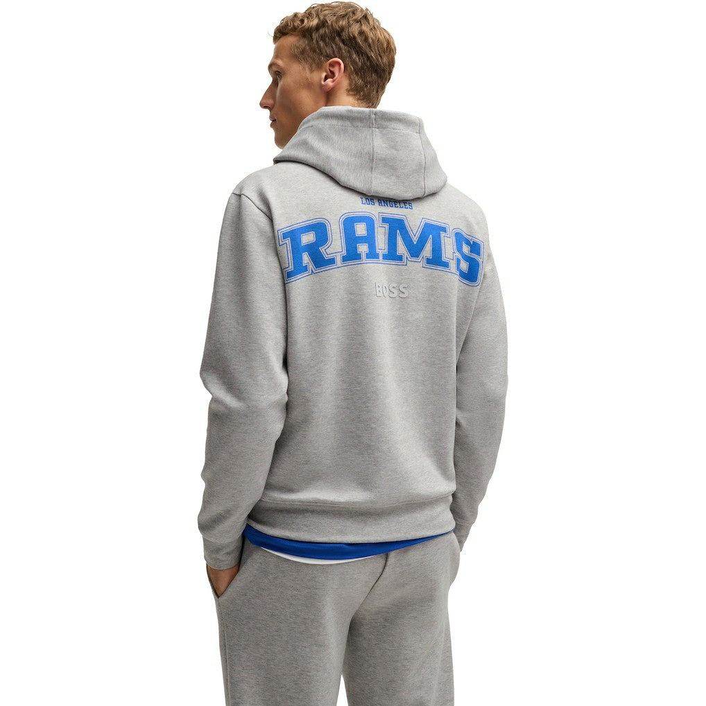 Los Angeles Rams Hugo Boss Unisex Woodson Tri-Blend Hoodie | NFL Outlet