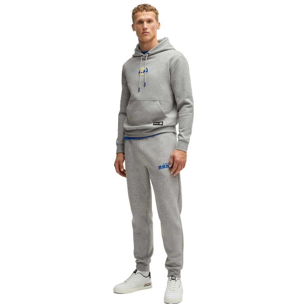 Los Angeles Rams Hugo Boss Unisex Woodson Tri-Blend Hoodie | NFL Outlet