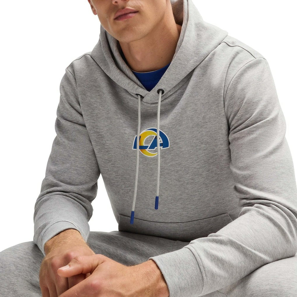 Los Angeles Rams Hugo Boss Unisex Woodson Tri-Blend Hoodie | NFL Outlet