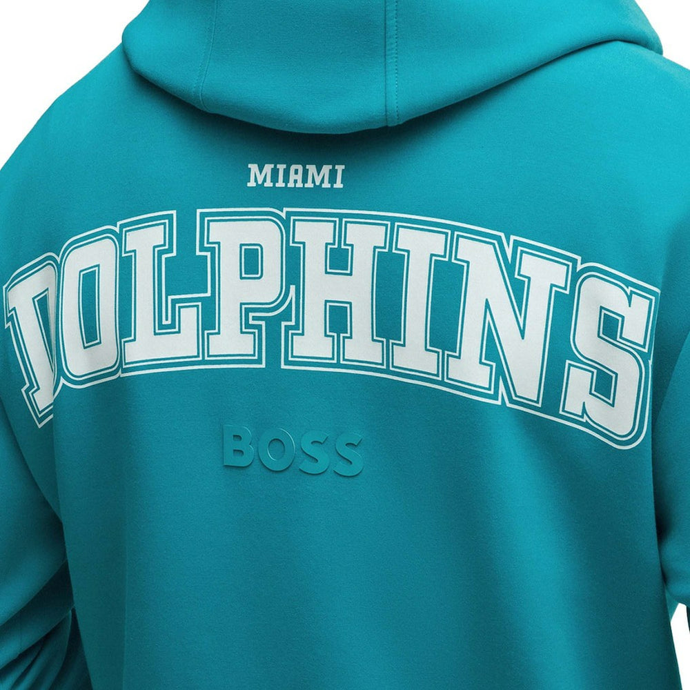 Miami Dolphins Hugo Boss Unisex Woodson Tri-Blend Hoodie | NFL Outlet