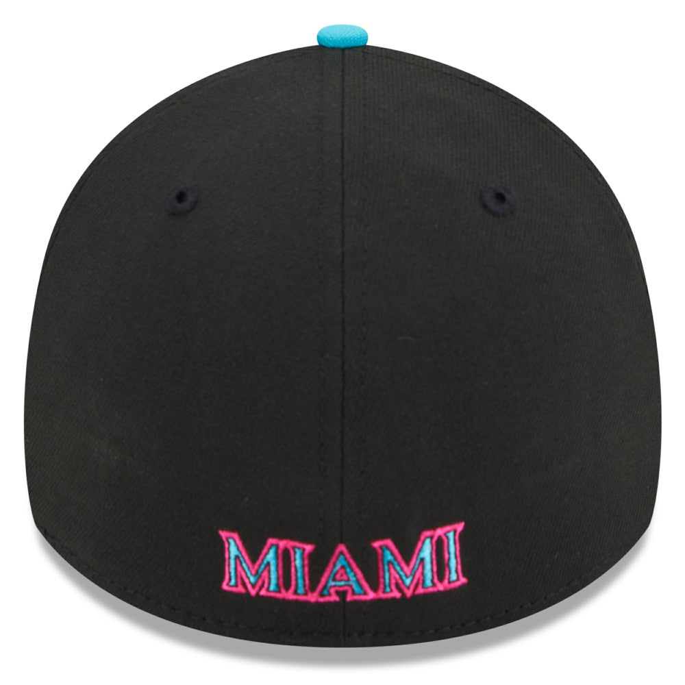 Miami Marlins New Era 2025 City Connect 39THIRTY Flex Hat - MLB Hats